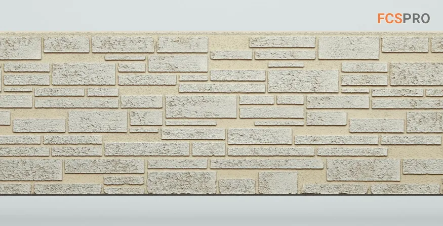 Фиброцементные панели FCS Simple АА1 (под камень) купить в Казани