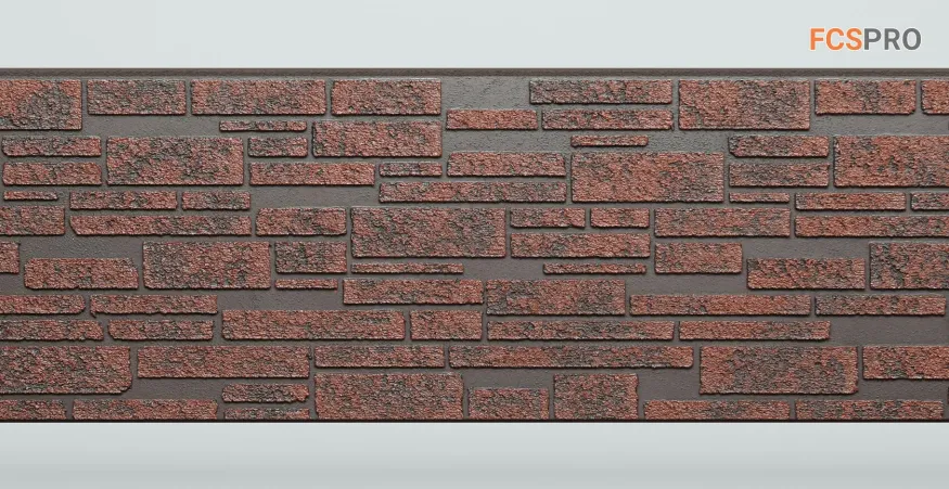 Фиброцементные панели FCS Simple АА1 (под камень) купить в Казани