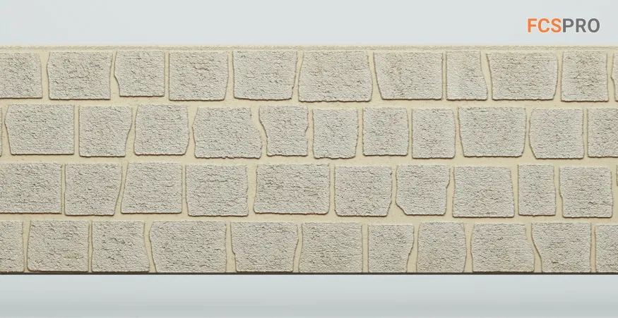 Фиброцементные панели FCS Simple АА2 (под камень) купить в Казани