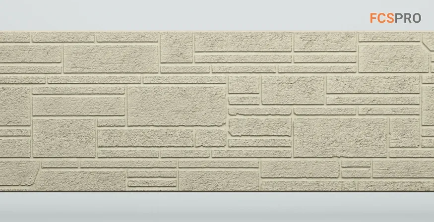 Фиброцементные панели FCS Simple АА3 (под камень) купить в Казани