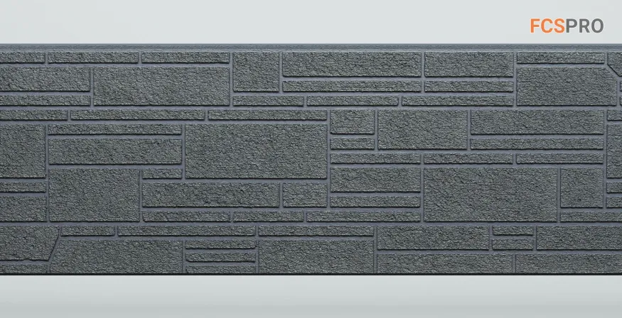 Фиброцементные панели FCS Simple АА3 (под камень) купить в Казани