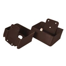 Крепление для перил наклонное алюминиевое GardenParkett, Венге
