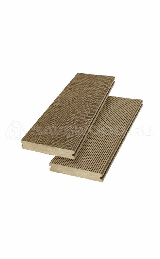 Террасная доска ДПК SaveWood, SW Abies (R), Тик купить в Казани
