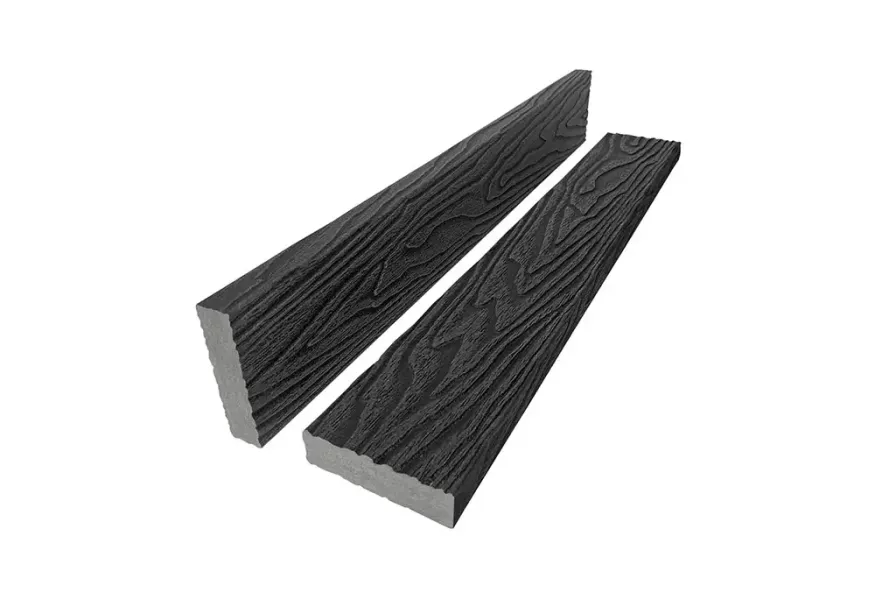 Брус лавочный 3D-тиснение 20×80 — Графит купить в Казани