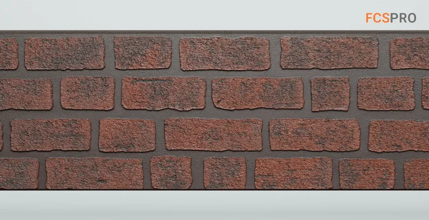 Фиброцементные панели FCS Simple АА4 (под кирпич) купить в Казани