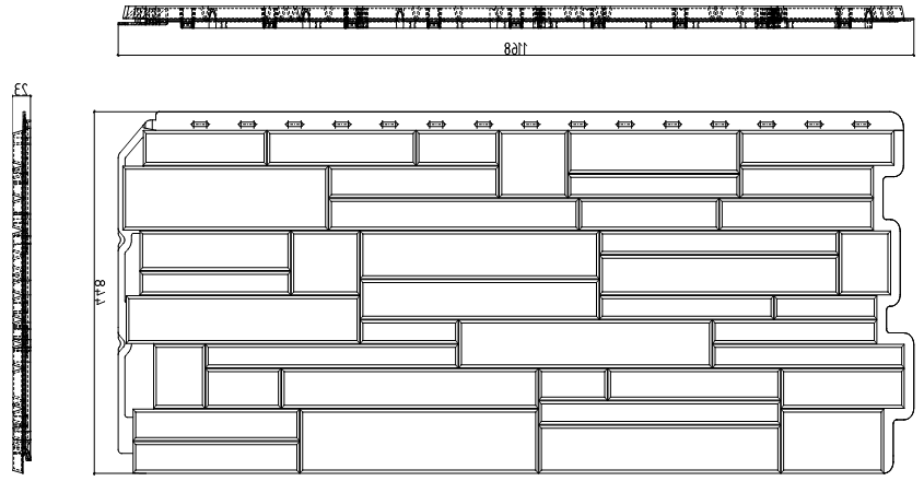 Фасадная панель Альта-Профиль Скалистый Камень Памир купить в Казани