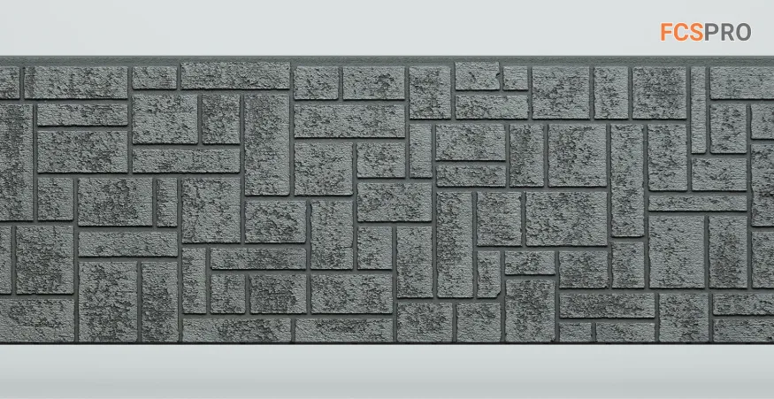 Фиброцементные панели FCS Simple АА5 (под камень) купить в Казани