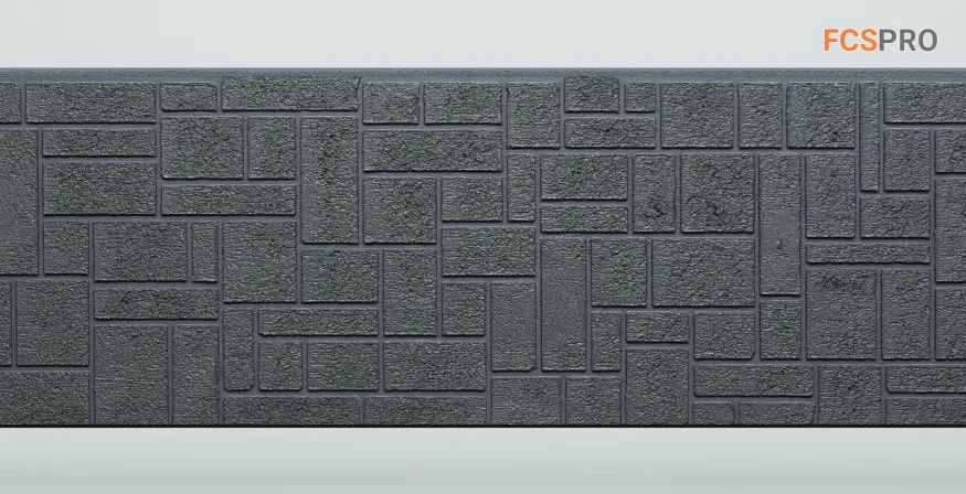 Фиброцементные панели FCS Simple АА5 (под камень) купить в Казани