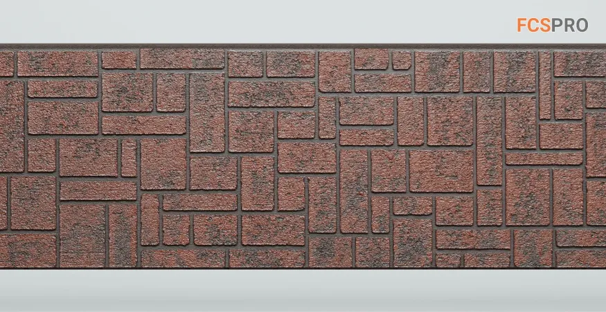 Фиброцементные панели FCS Simple АА5 (под камень) купить в Казани