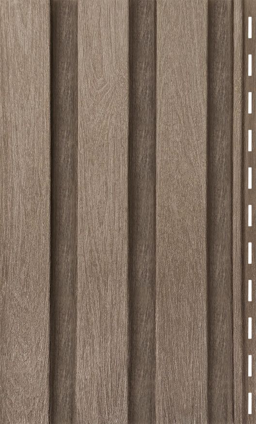 Сайдинг Ю-Пласт, Тимберблок, Рейка фасадная, Орех светлый купить в Казани