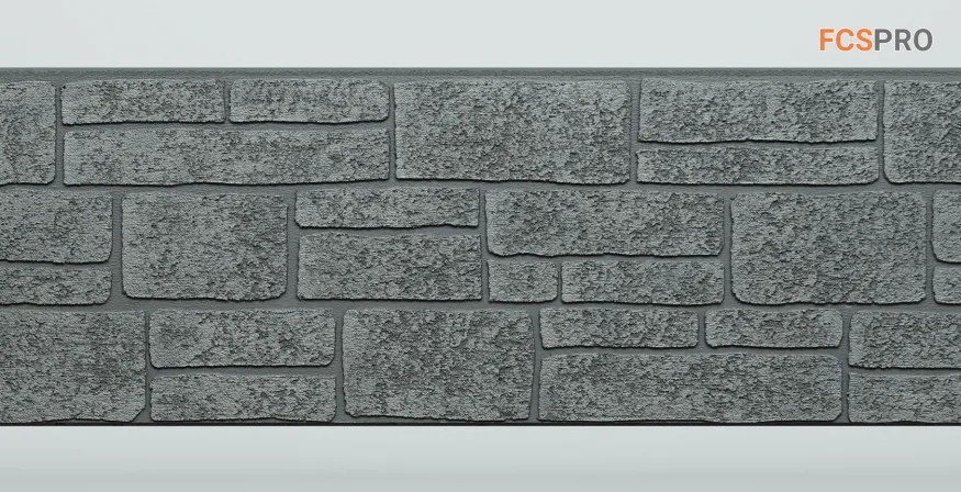 Фиброцементные панели FCS Simple АА6 (под камень) купить в Казани