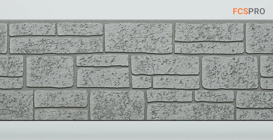 Фиброцементные панели FCS Simple АА6 (под камень) купить в Казани