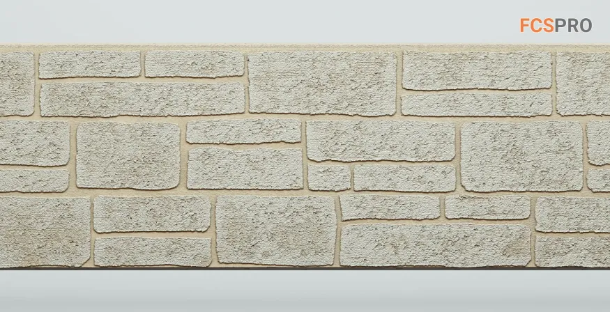 Фиброцементные панели FCS Simple АА6 (под камень) купить в Казани