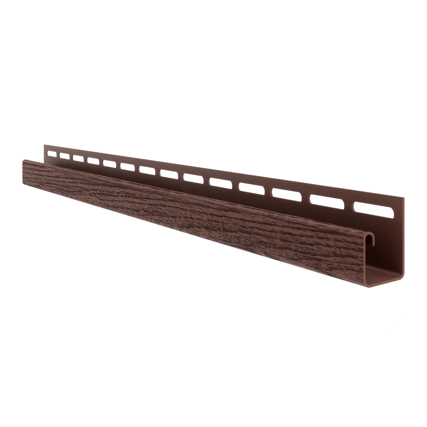 Планка J-профиль Технониколь Фактур, Орех купить в Казани