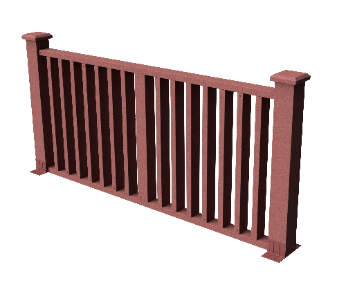 Декоративное ограждение из ДПК GRINDERDECO Риальто мербау купить в Казани