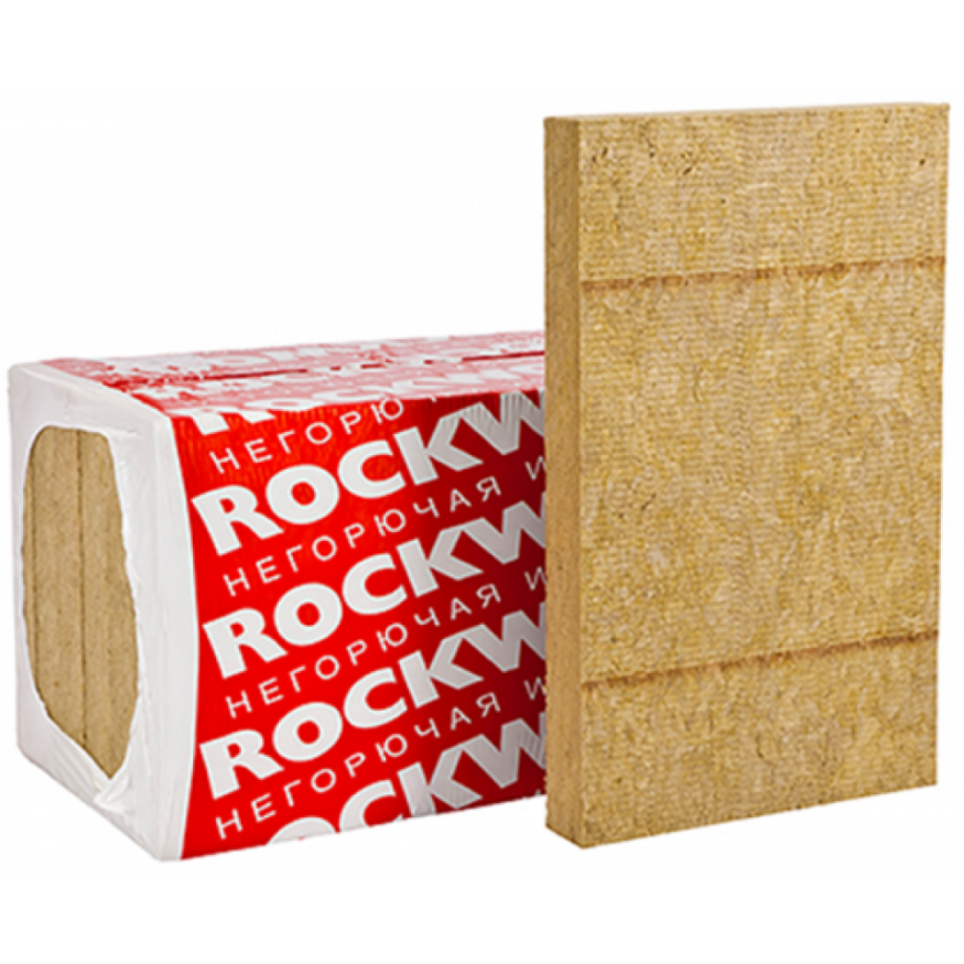 Утеплитель Венти Баттс 50х600х800 Rockwool купить в Казани