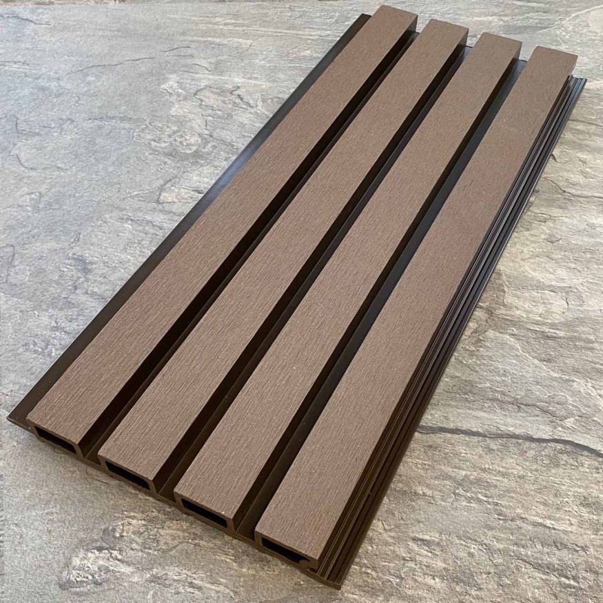 Фасадная реечная панель EasyDecking, Wood-X, Венге купить в Казани