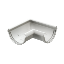 Угол желоба 90˚ Docke Lux, Пломбир