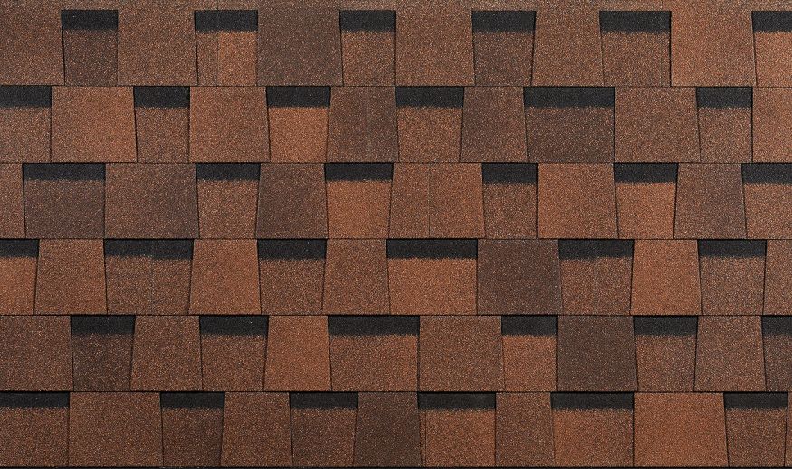Ламинированная черепица Docke, DRAGON STANDARD, Cветло-коричневый купить в Казани