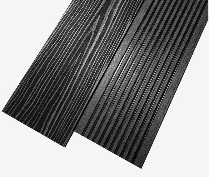 Террасная доска из ДПК RusDecking Unodeck Solid - Цвет Графит купить в Казани