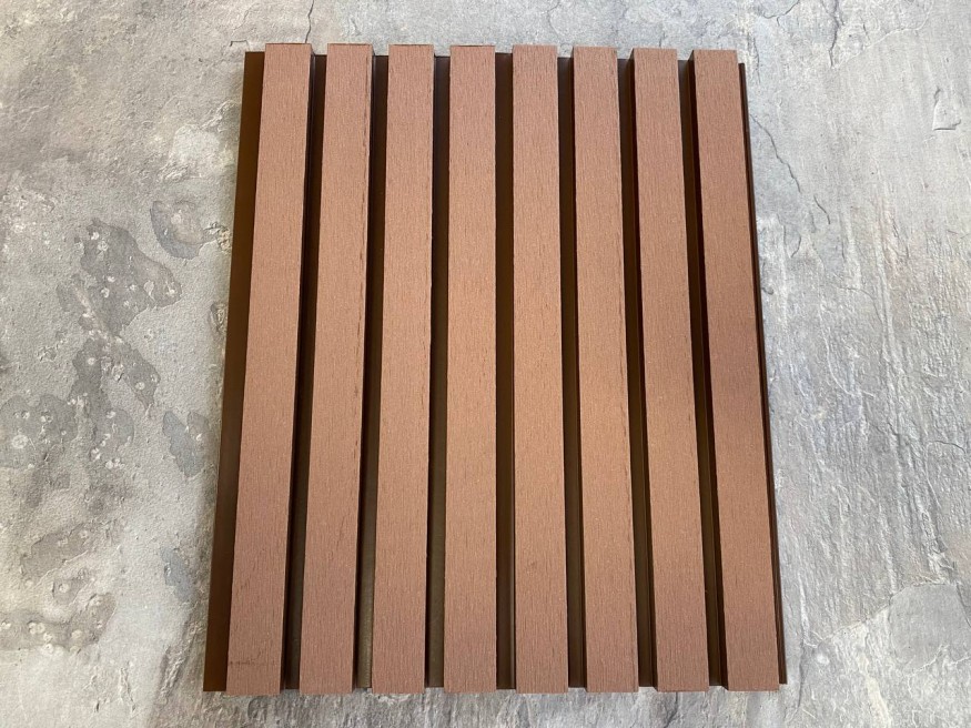 Фасадная реечная панель EasyDecking, Wood-X, Коричневый купить в Казани