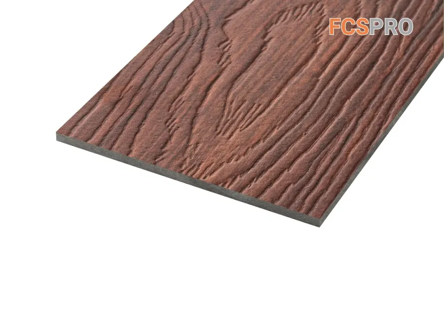 Фиброцементная панель FCSPRO Decor Wood Золотой орех купить в Казани