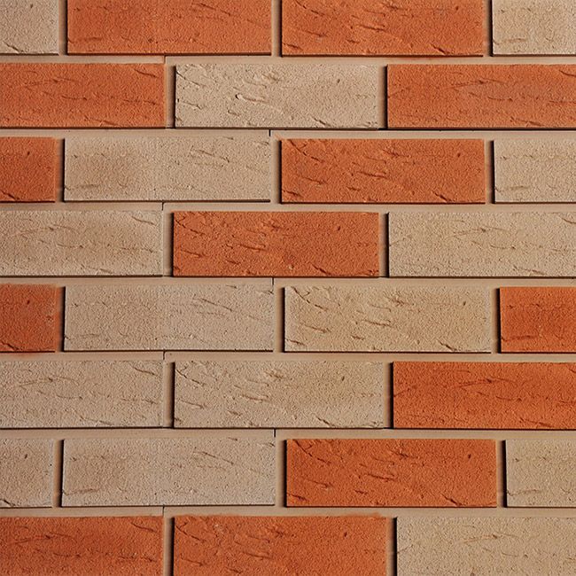 Фасадная плитка Кирисс Фасад, Двухцветный клинкерный кирпич №13 купить в Казани
