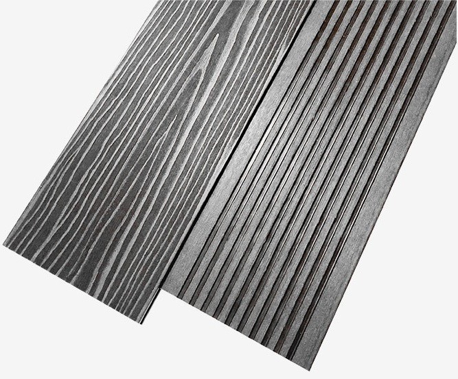 Террасная доска из ДПК RusDecking Unodeck Solid - Цвет: Серый купить в Казани