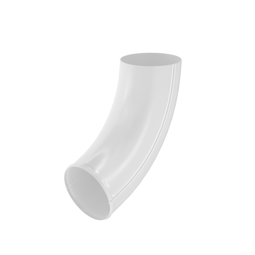 Отвод трубы Aquasystem, PU MATT, RAL 9003 Белый 150/100 купить в Казани