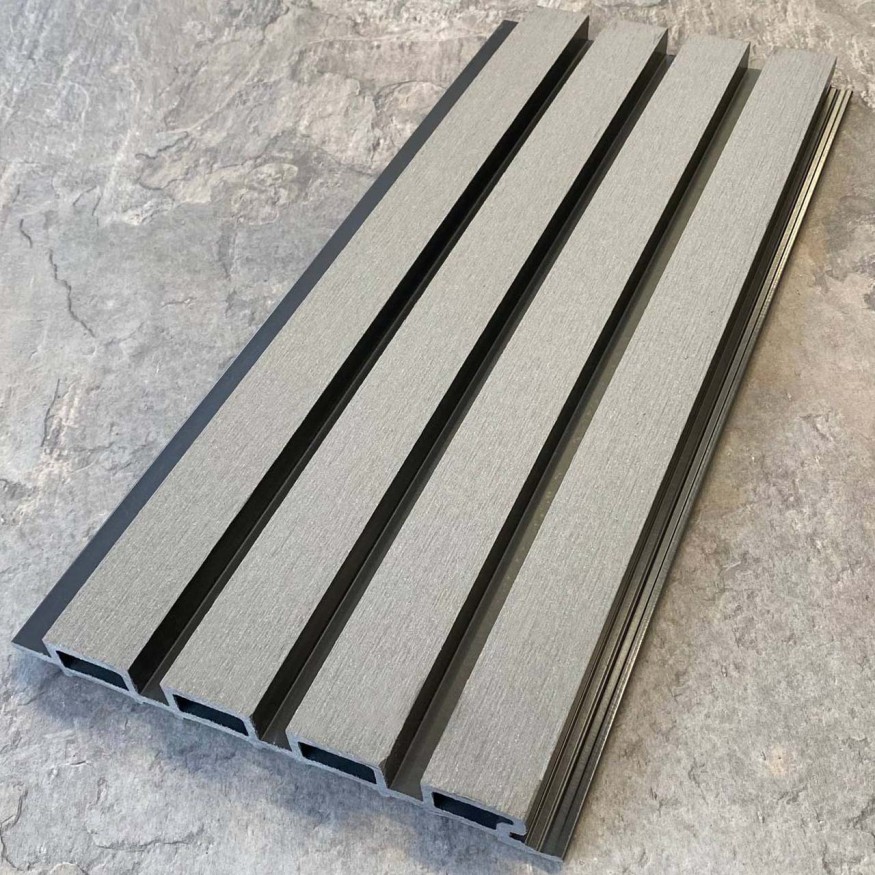 Фасадная реечная панель EasyDecking, Wood-X, Серый купить в Казани