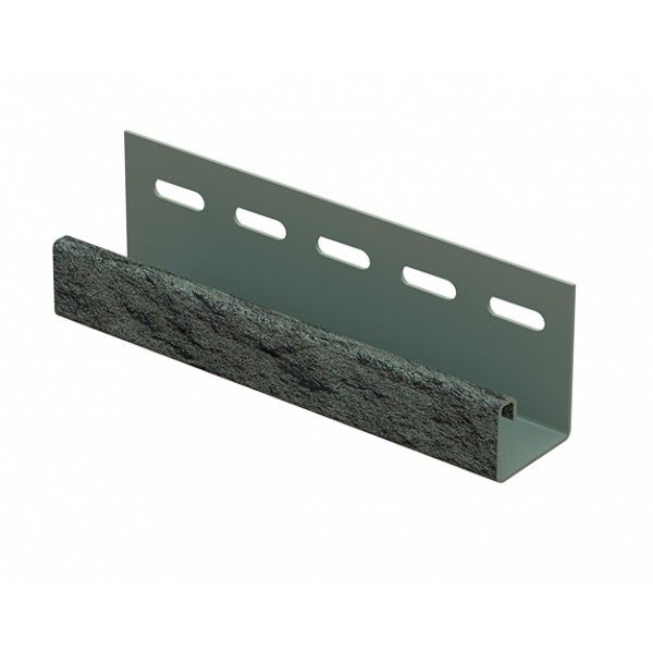 J-планка Ю-Пласт Стоун Хаус Камень, Изумрудный купить в Казани