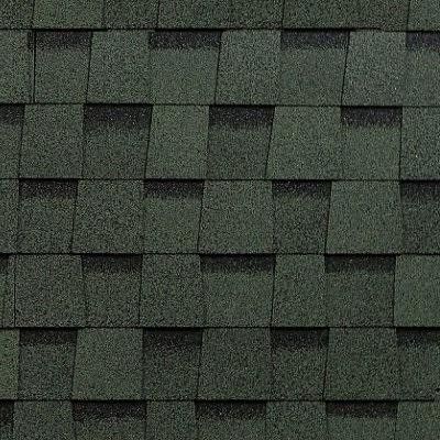 Двухслойная ламинированная черепица Shinglas, Фазенда, Цвет: Зелёный купить в Казани