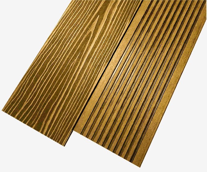 Террасная доска из ДПК RusDecking Unodeck Solid - Цвет Орех купить в Казани