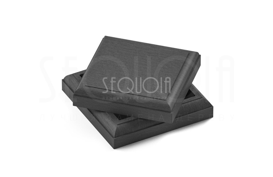 Комплект крышки и юбки для столба SEQUOIA GRAY купить в Казани
