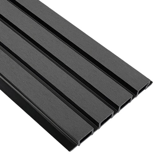 Фасадная реечная панель EasyDecking, Wood-X, Черное дерево купить в Казани