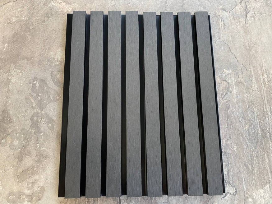 Фасадная реечная панель EasyDecking, Wood-X, Черное дерево купить в Казани