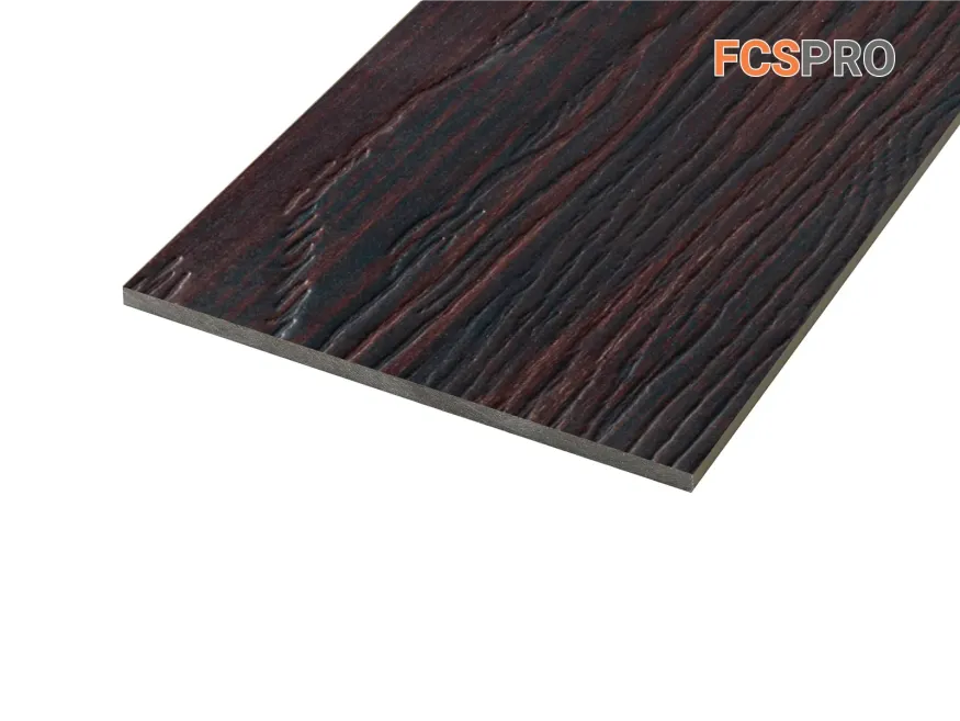 Фиброцементная панель FCSPRO Decor Wood Обожженное дерево купить в Казани