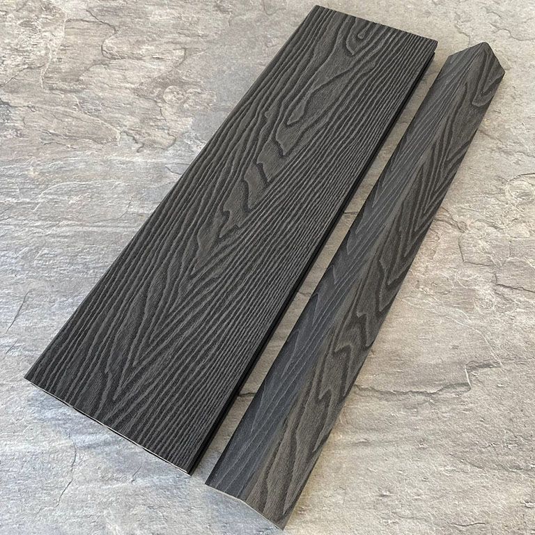 Террасная доска ДПК EasyDecking, Wood-X, Черное дерево купить в Казани
