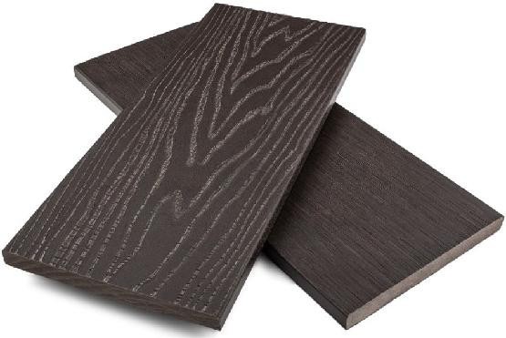 Полнотелая заборная доска ДПК NanoWood цвета Венге купить в Казани