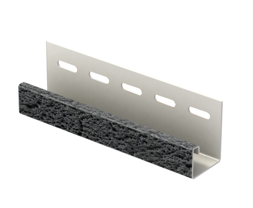 J-профиль Ю-Пласт, Стоун Хаус S-Lock Клинкер Нордик, Графитовый купить в Казани