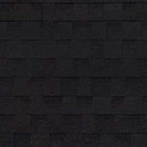 Двухслойная ламинированная черепица Shinglas, Фазенда, Черный цвет.