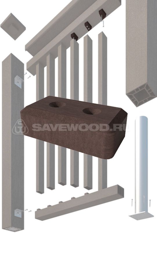 Крепление балясины Savewood купить в Казани