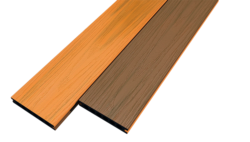 Teak / Latte | Двухсторонняя террасная доска WOODVEX Dual купить в Казани