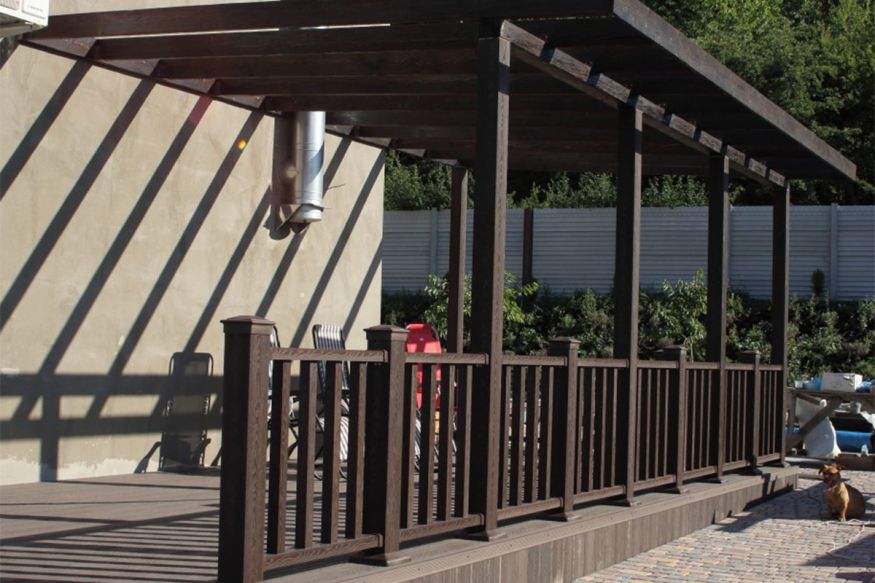 Комплект ограждения Holzhof Венге купить в Казани