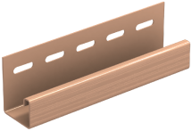 J-планка Ю-пласт, Классика, Розового цвета