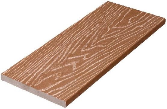 Полнотелая заборная доска ДПК NanoWood цвета Орех купить в Казани