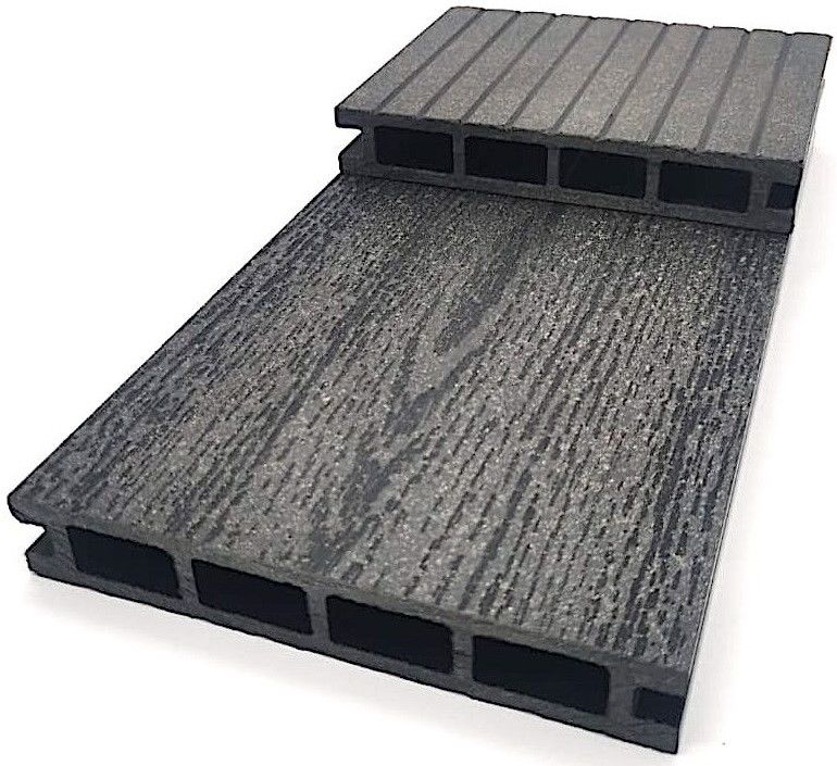 Террасная доска NanoWood «Эко Классик» Антрацит купить в Казани