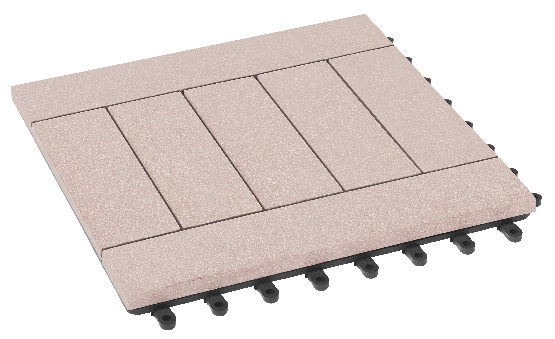 Модульный паркет ДПК GRINDERDECO Комфорт 5 Светлый дуб купить в Казани