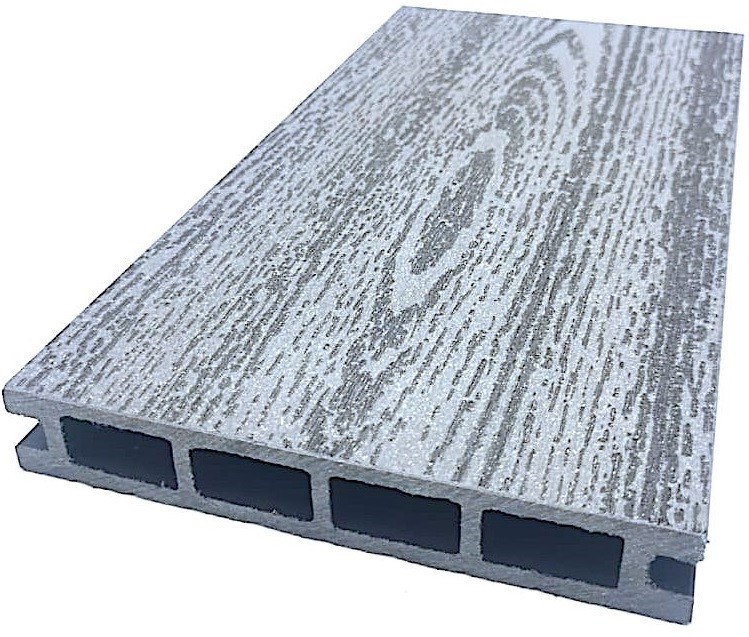 Террасная доска NanoWood «Эко Классик» в сером цвете купить в Казани