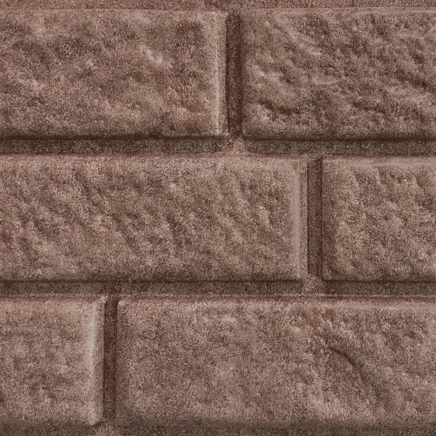Виниловый сайдинг Fineber, BRICKHOUSE, Цвет: Коричневый купить в Казани